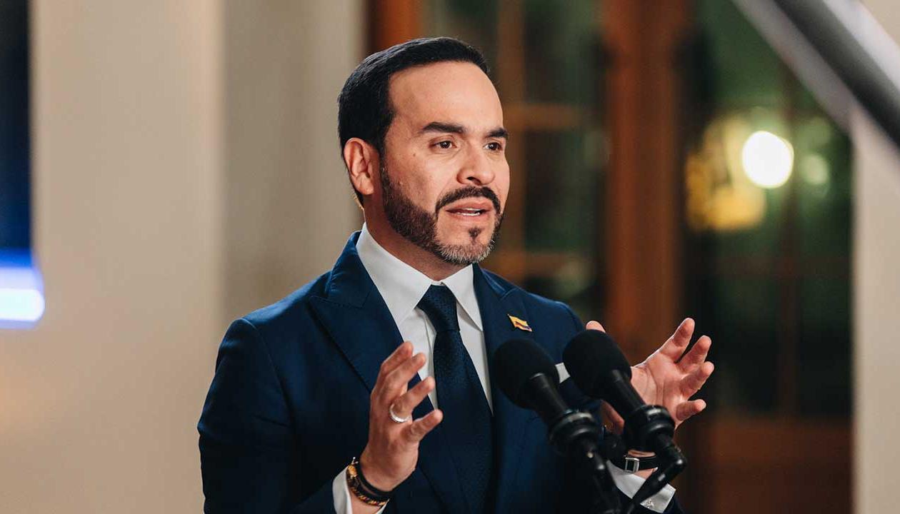 El Presidente de la República, Abelardo De La Espriella.