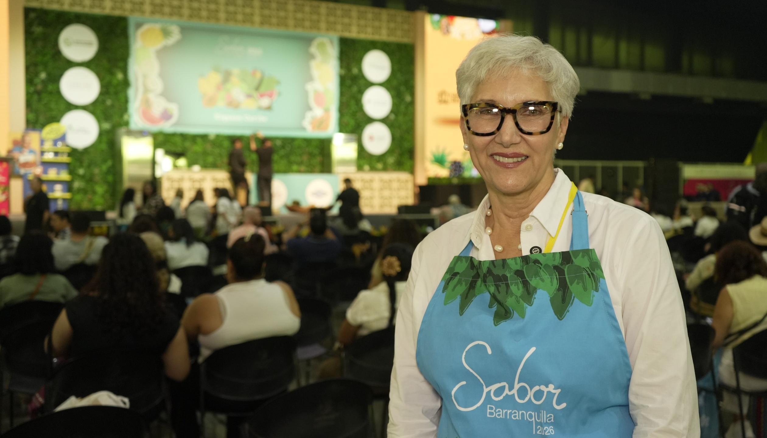 La directora de la feria Sabor Barranquilla Patricia Maestre. 