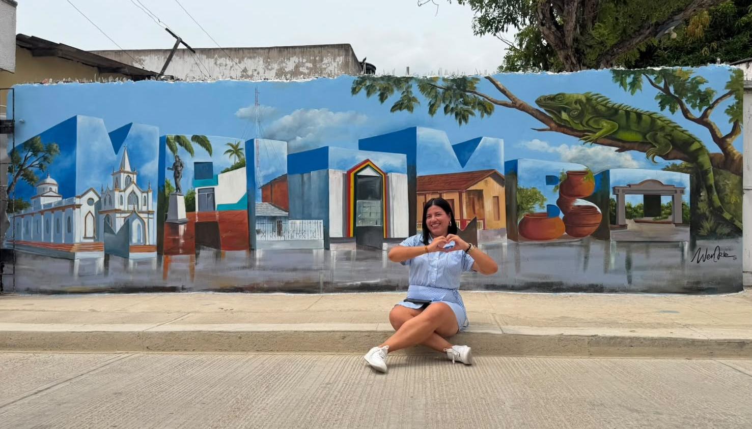 Artista de Malambo Wendy Pérez. 