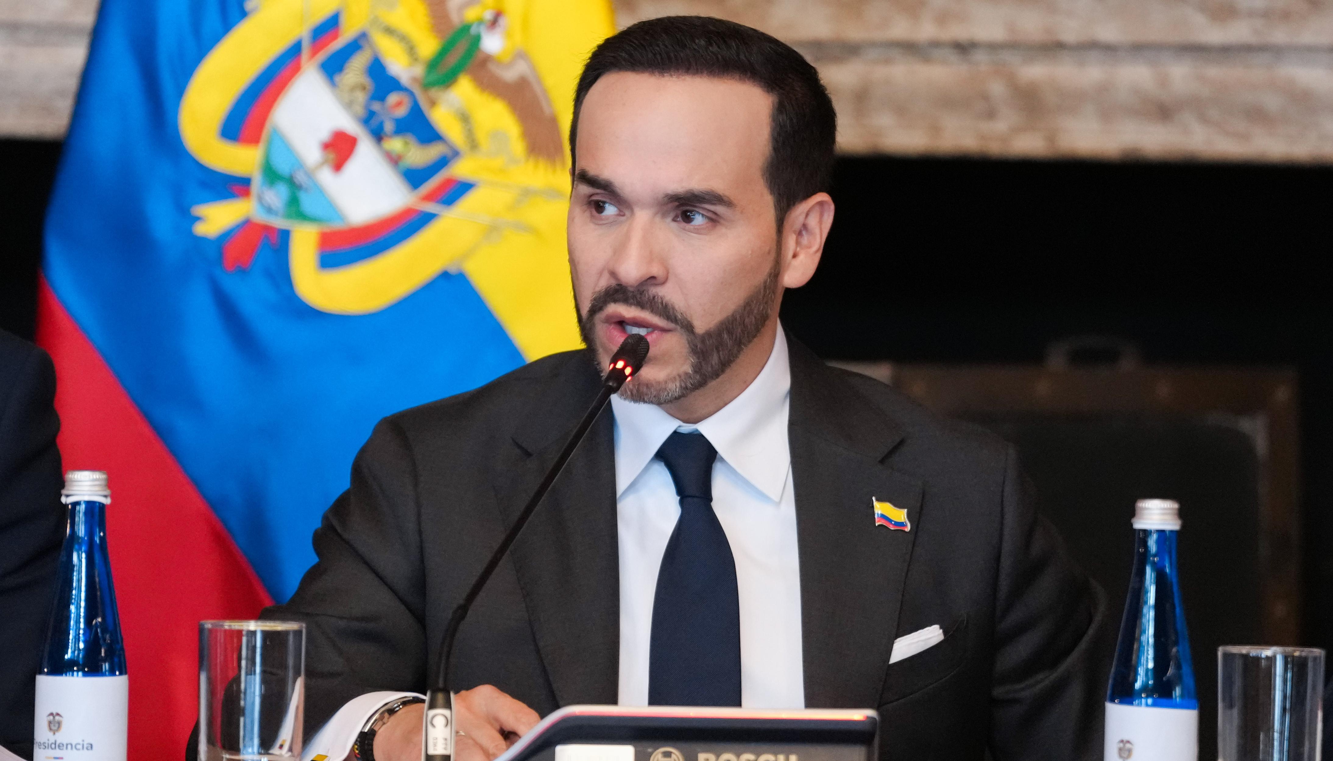 El Presidente Abelardo De La Espriella.