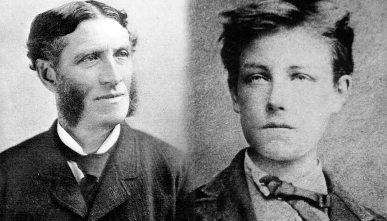 Poetas Mathew Arnold y Arthur Rimbaud. 