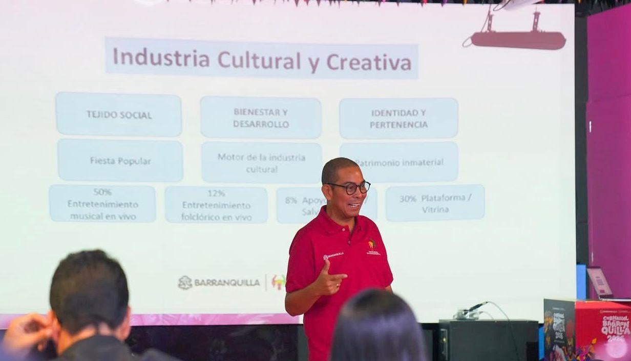 Juan Ospino Acuña en su paso por la secretaría de Cultura y Carnaval de Barranquilla aportó formación y fortalecimiento institucional. 