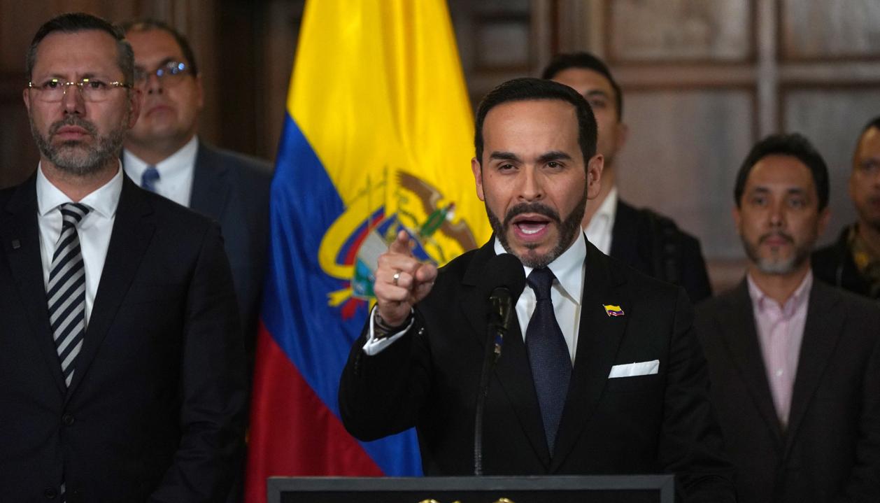 El Presidente de la República, Abelardo De La Espriella.