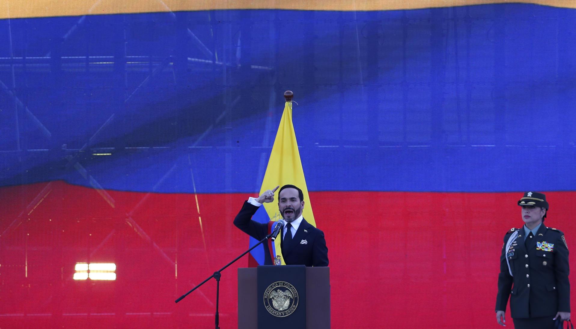 Abelardo De La Espriella en su discurso