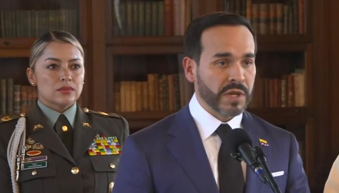 Abelardo De La Espriella, durante su intervención en la tarde de este miércoles.