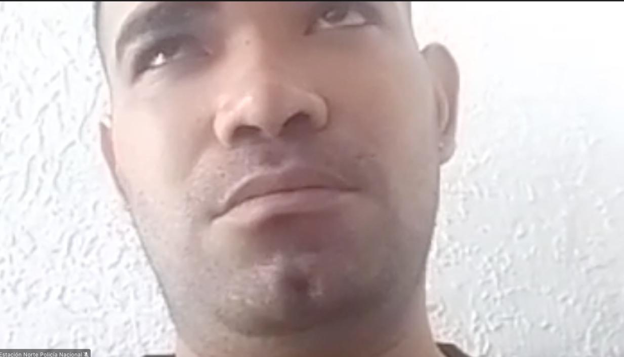 Edgar Armando Bulloso, alias ‘Pipe', durante el inicio del juicio oral este miércoles. 
