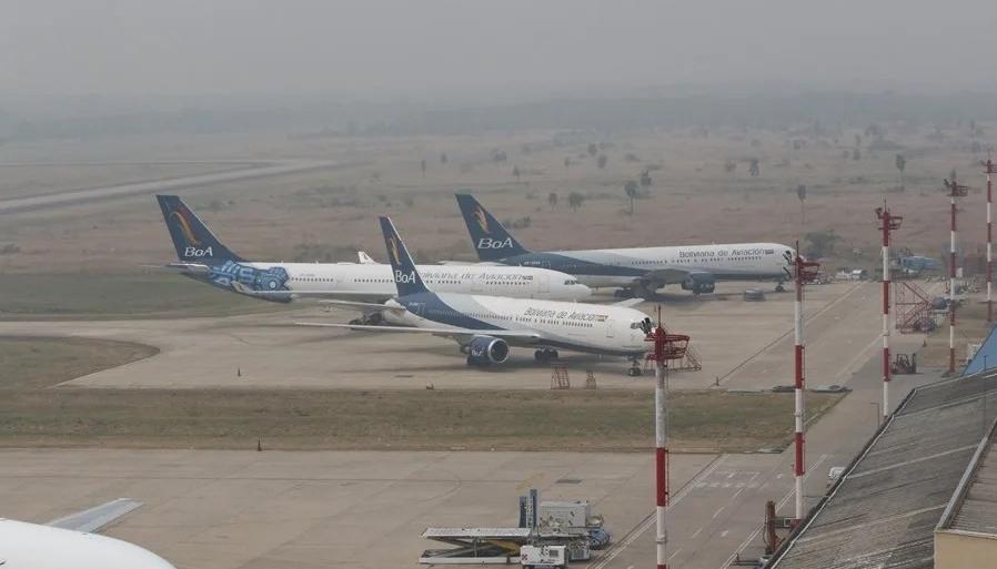 Aeropuerto de Viru Viru en Santa Cruz, Bolivia