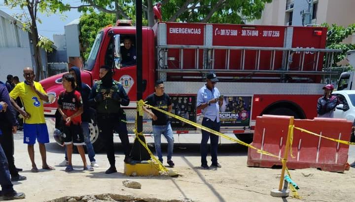 Lugar donde sucedió el incidente.