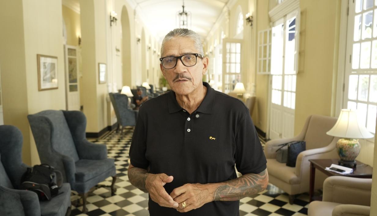 Édgar Blanco, presidente del Carnaval de la 44.