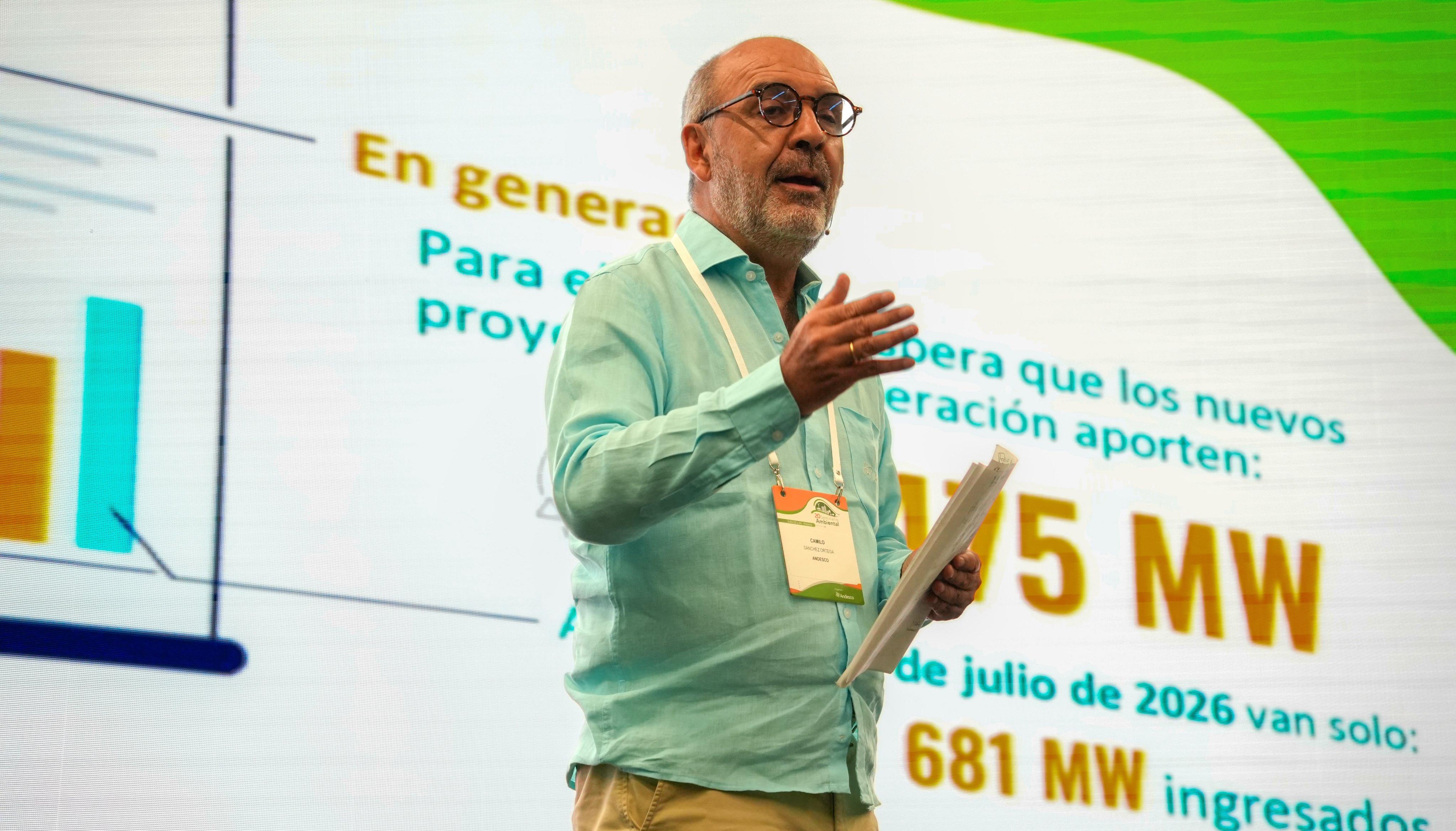 Camilo Sánchez, presidente de Andesco.