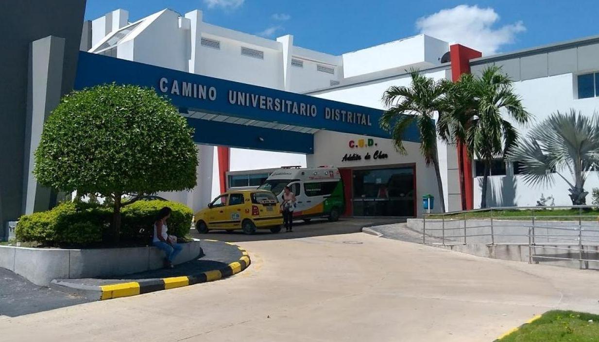Camino Adelita Char de Barranquilla. 