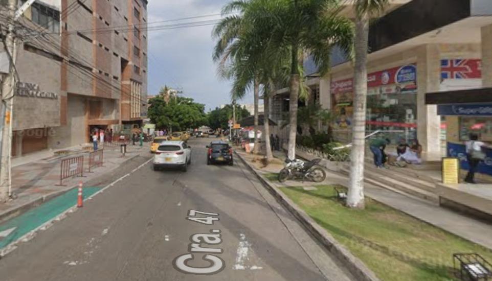 Carrera 47 entre calles 82 y 81.