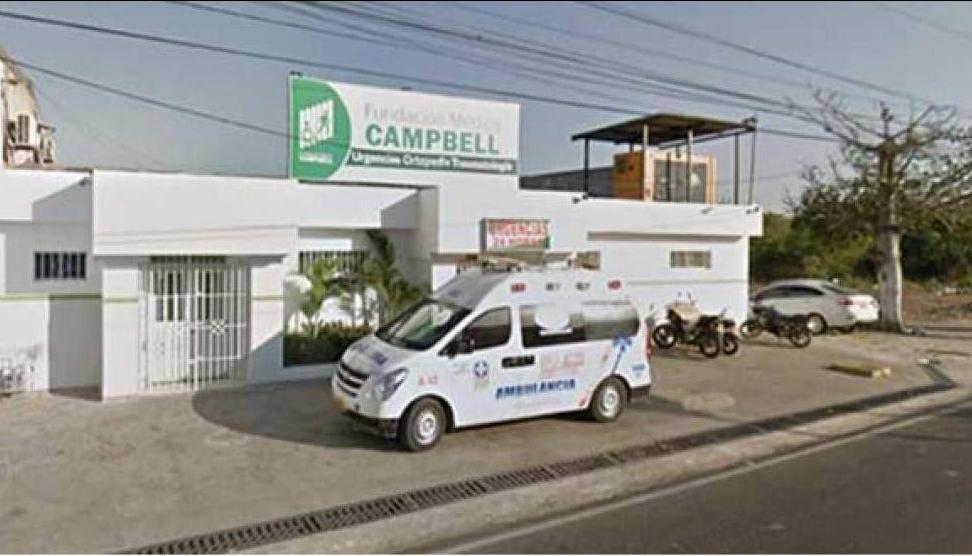 La muerte fue confirmada en la Clínica Campbell. 