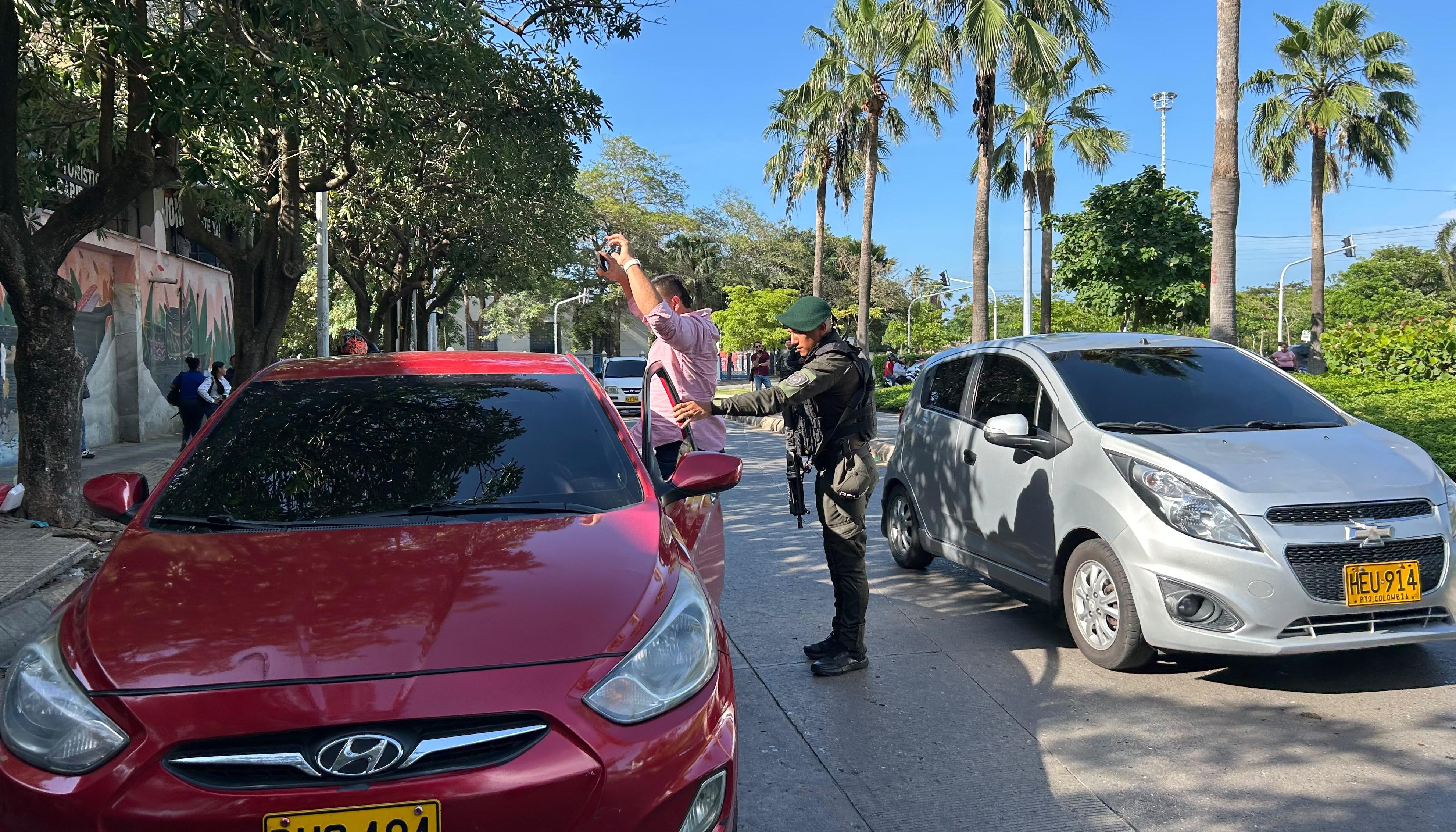 Refuerzan controles y vigilancia en el Centro.