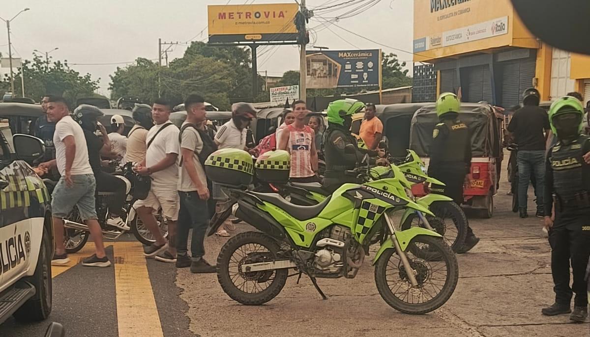 Lugar del ataque armado. 