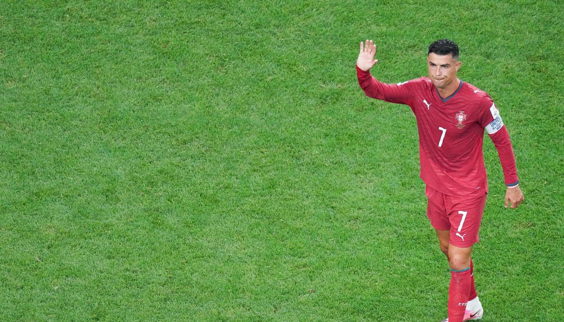 El jugador portugués Cristiano Ronaldo. 