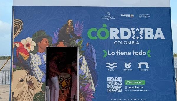 Cubo inmersivo en el que se está desarrollando la experiencia, en el Gran Malecón.