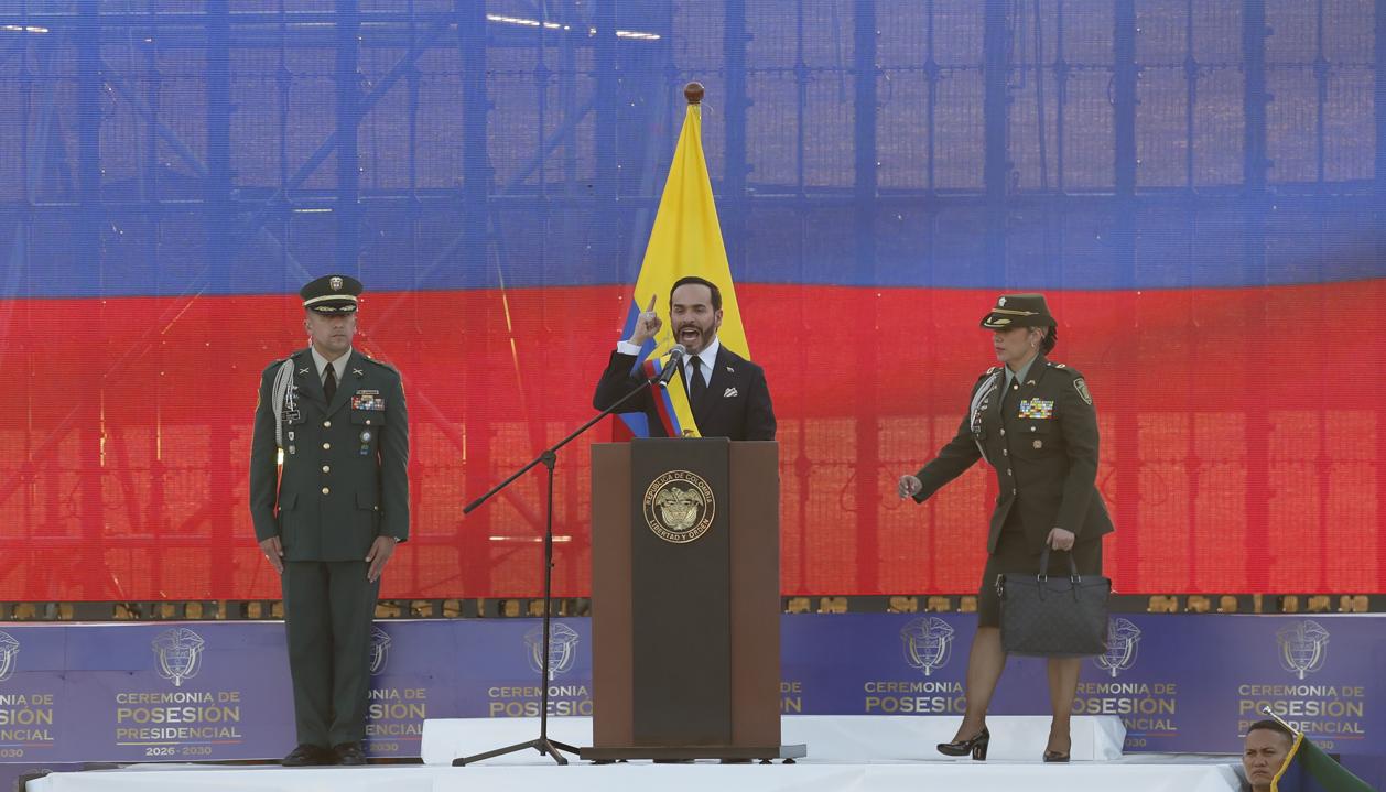 El Presidente de la República, Abelardo De La Espriella.