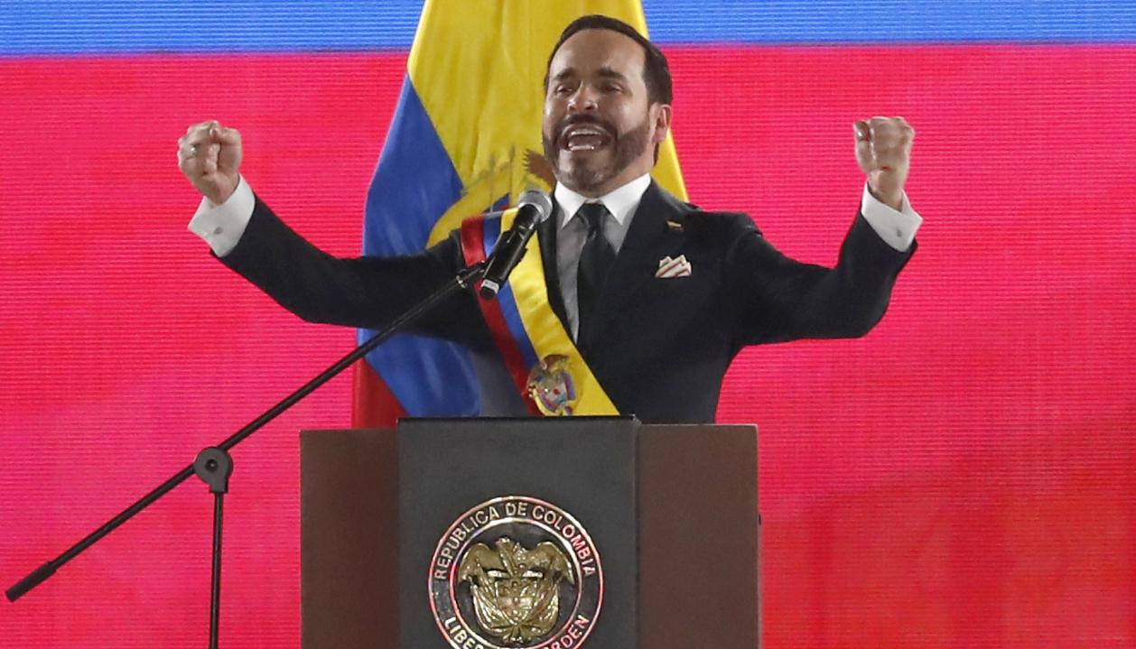 El Presidente Abelardo De La Espriella.