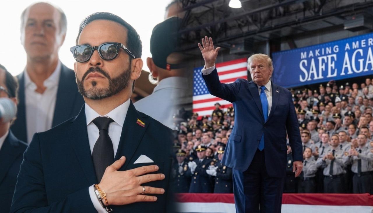 Abelardo De La Espriella y Donald Trump.