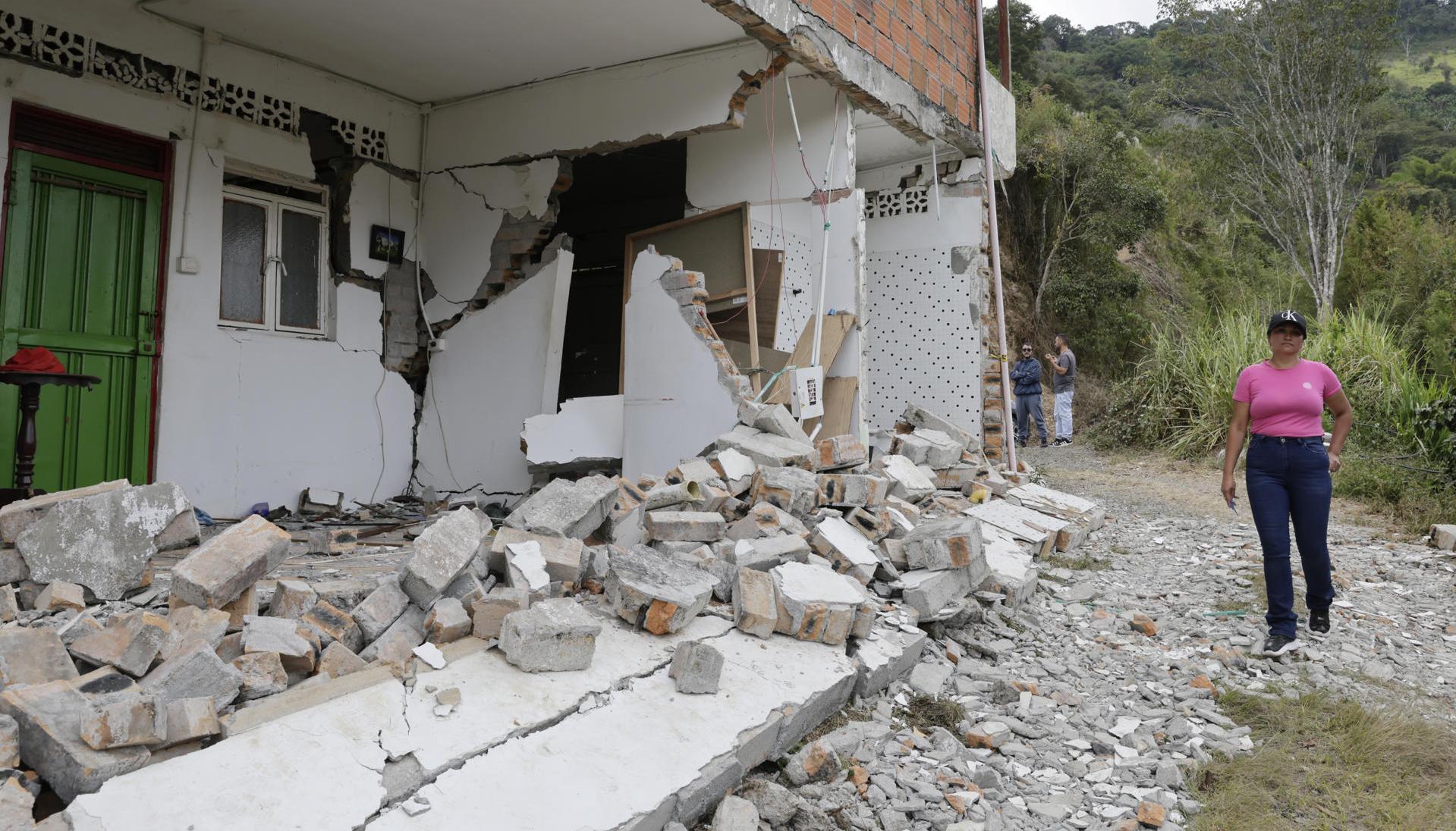 Gran parte del Valle del Cauca resultó afectado por el terremoto. 