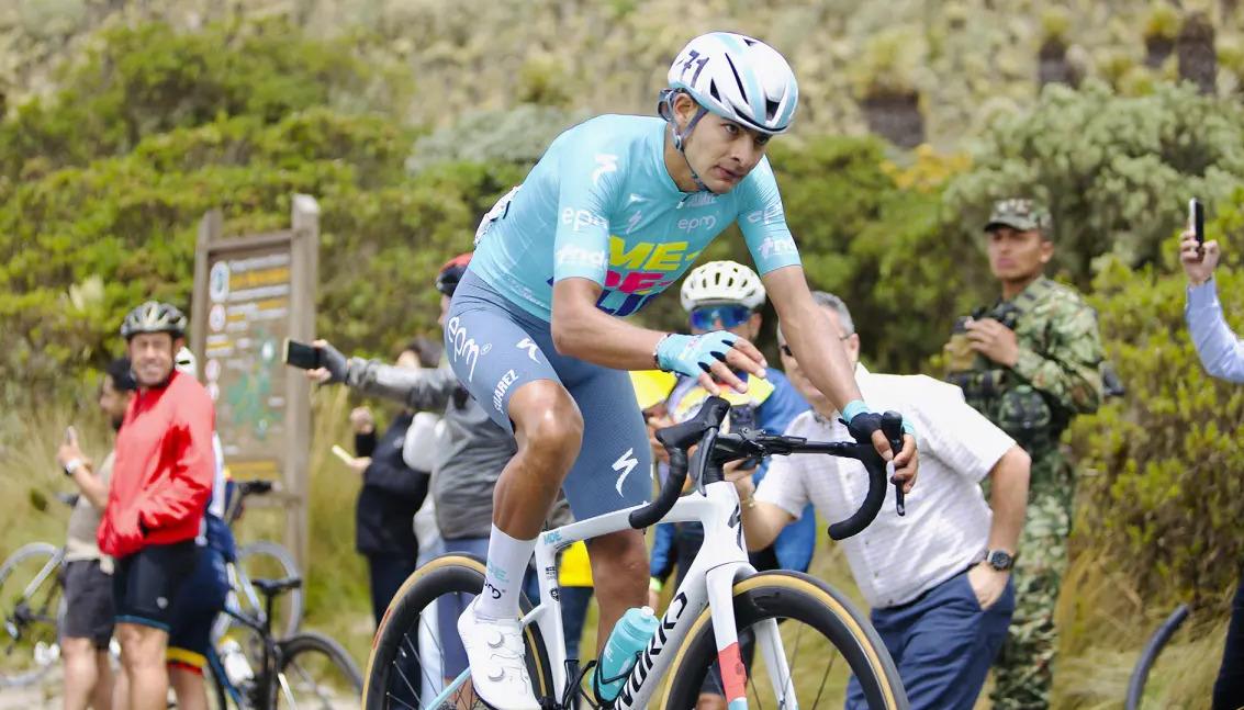Diego Camargo, ganador de la Vuelta a Colombia 2026.