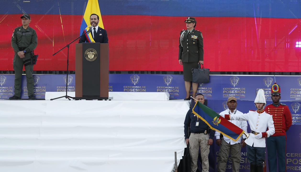 El Presidente de la República, Abelardo De La Espriella.