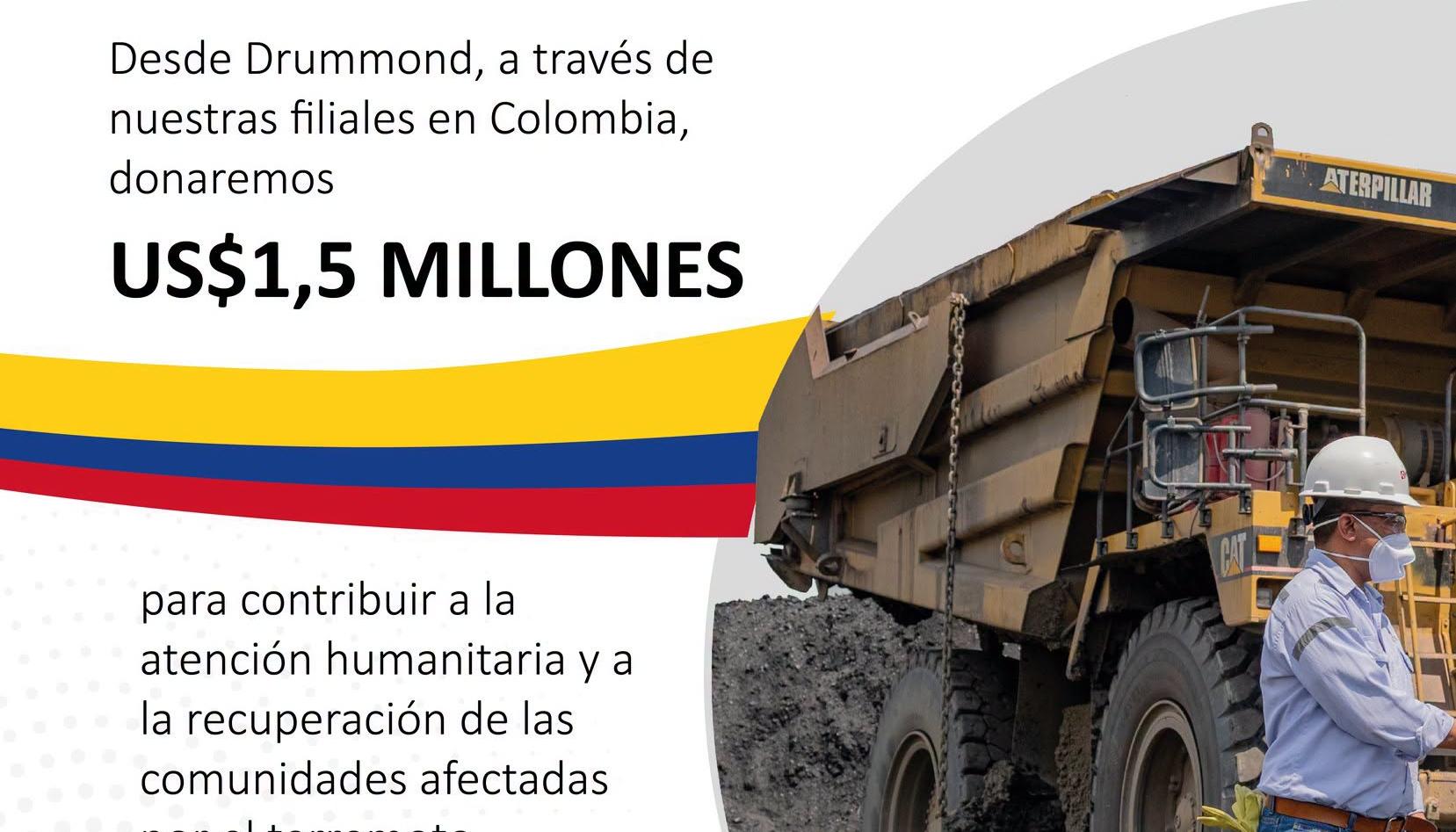 Donación de la Drummond