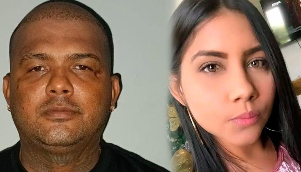 Eduar Alfonso Daza Castro y la víctima Kelly De Arco Hurtado. 