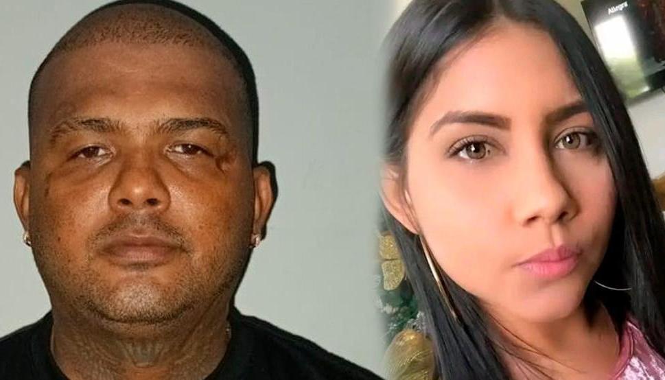 Eduar Alfonso Daza Castro y la víctima Kelly De Arco Hurtado.