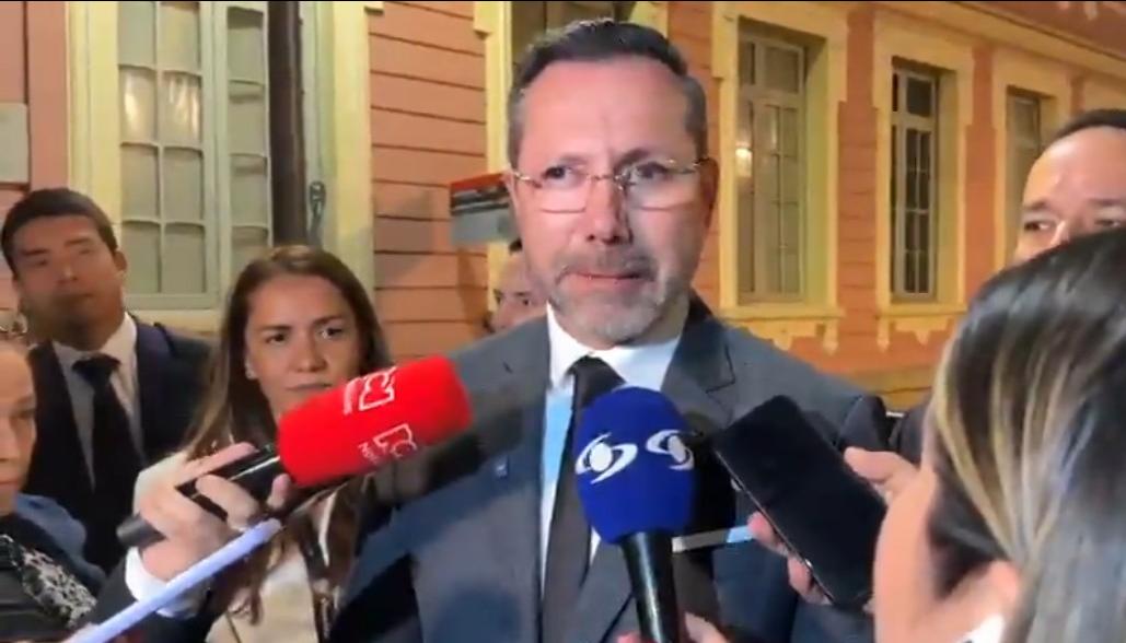 El Ministro de Vivienda, Jaime Andrés Beltrán