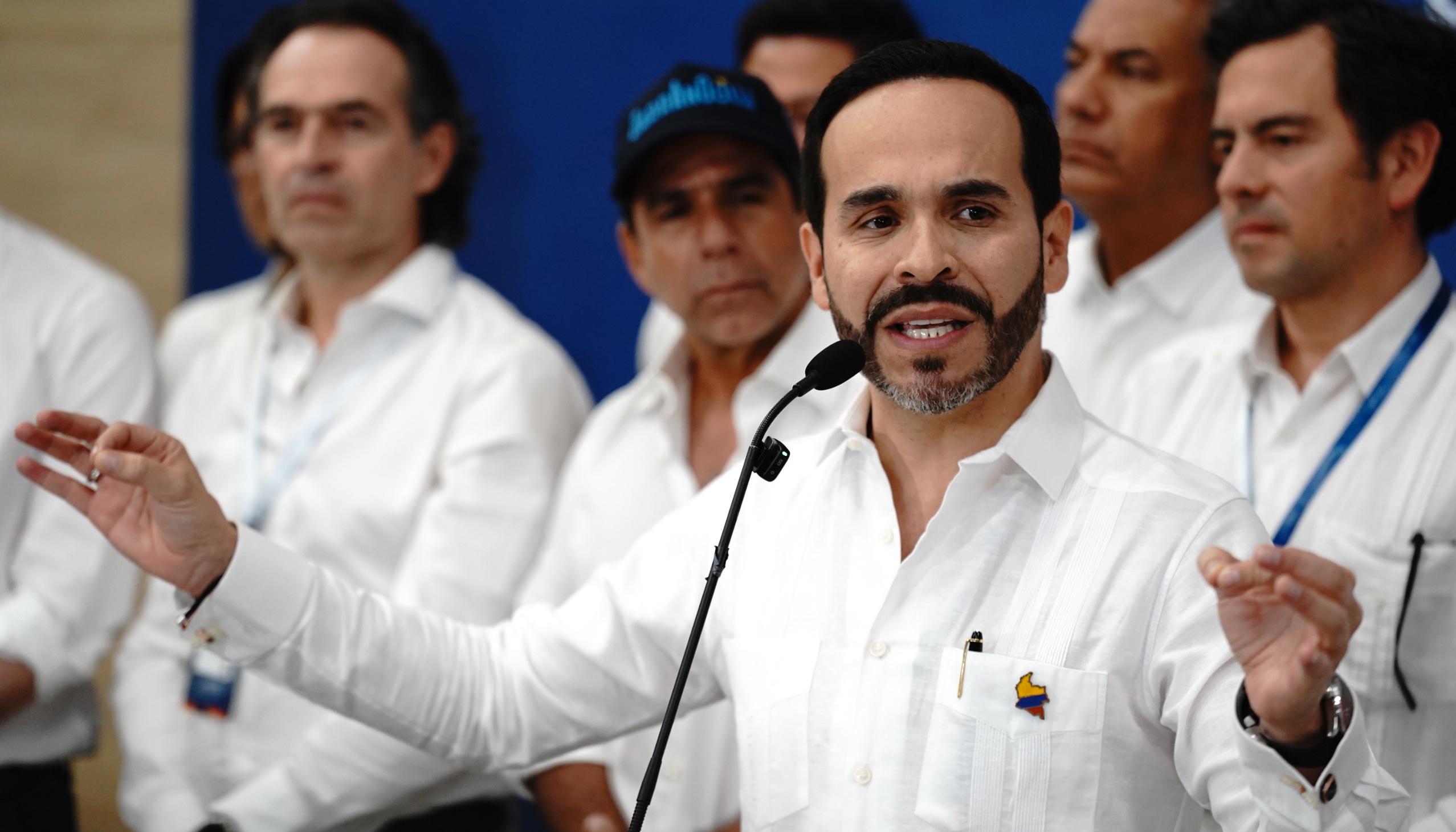 El Presidente electo Abelardo De La Espriella.
