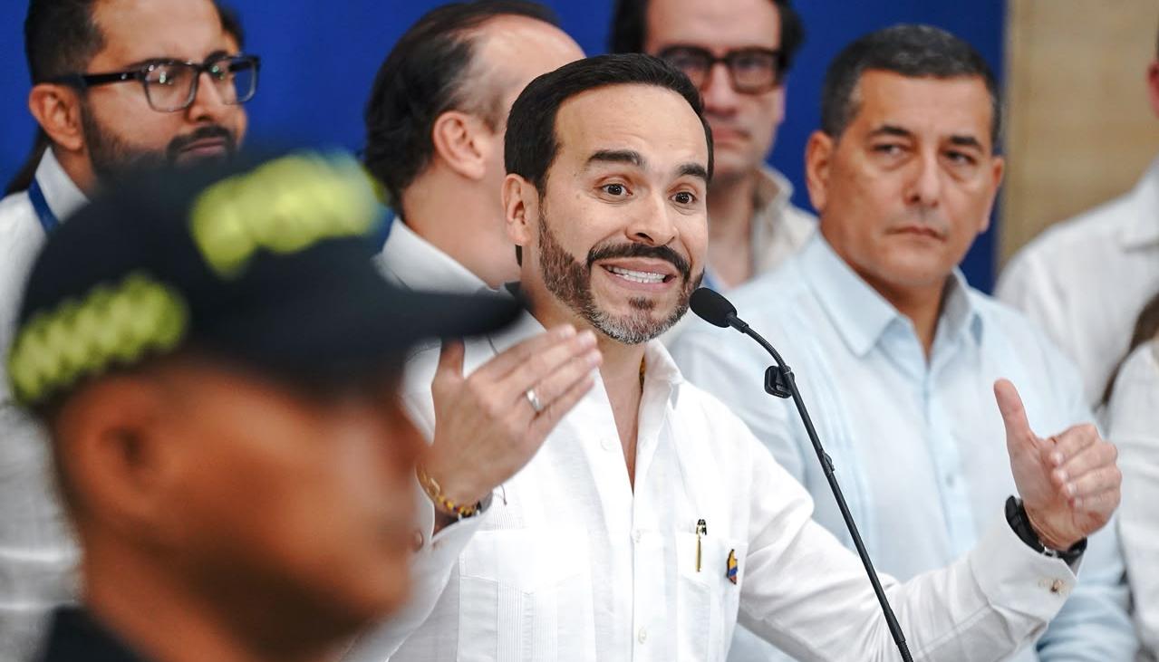 El Presidente electo Abelardo De La Espriella.
