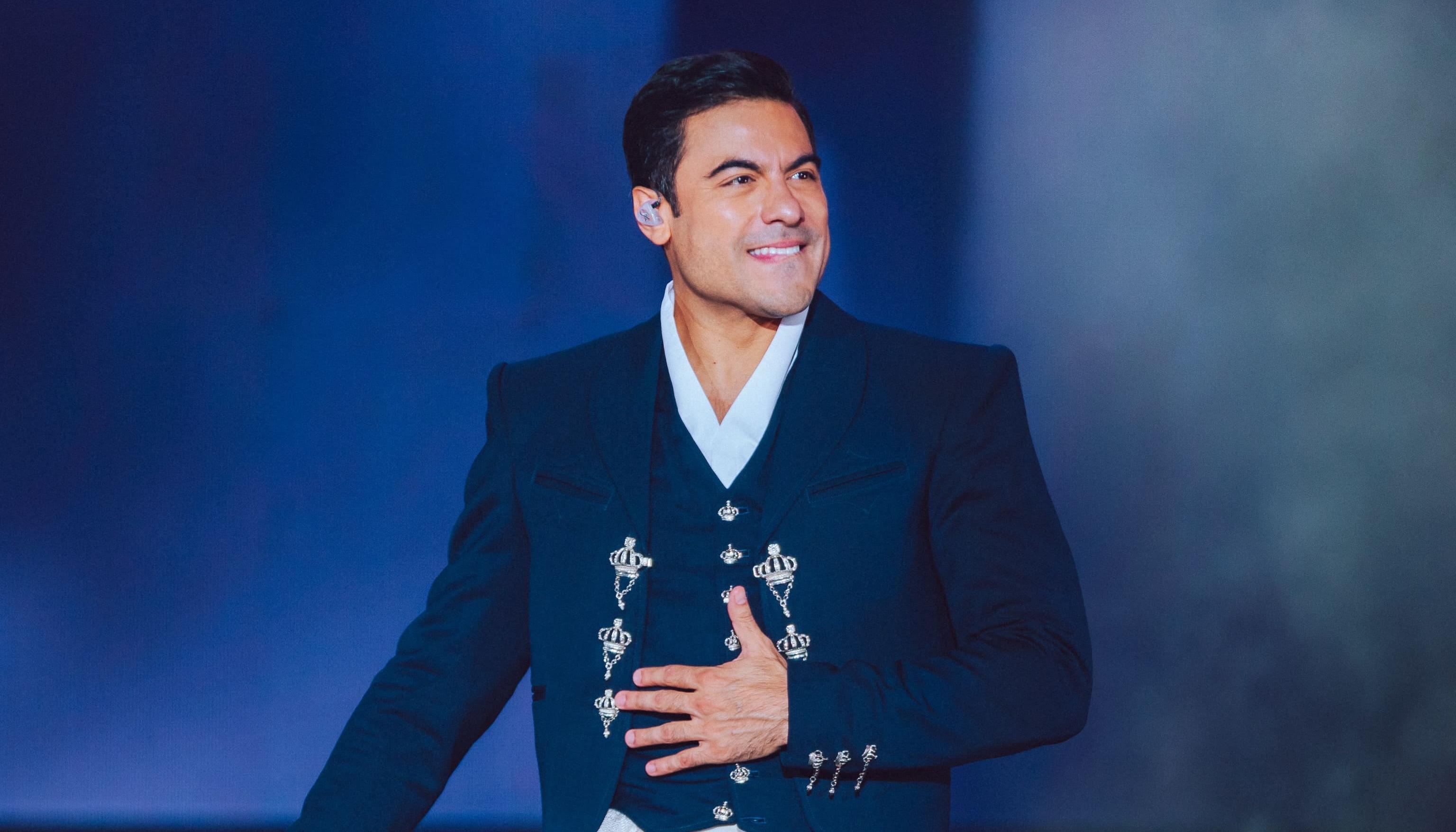 El cantante mexicano Carlos Rivera.