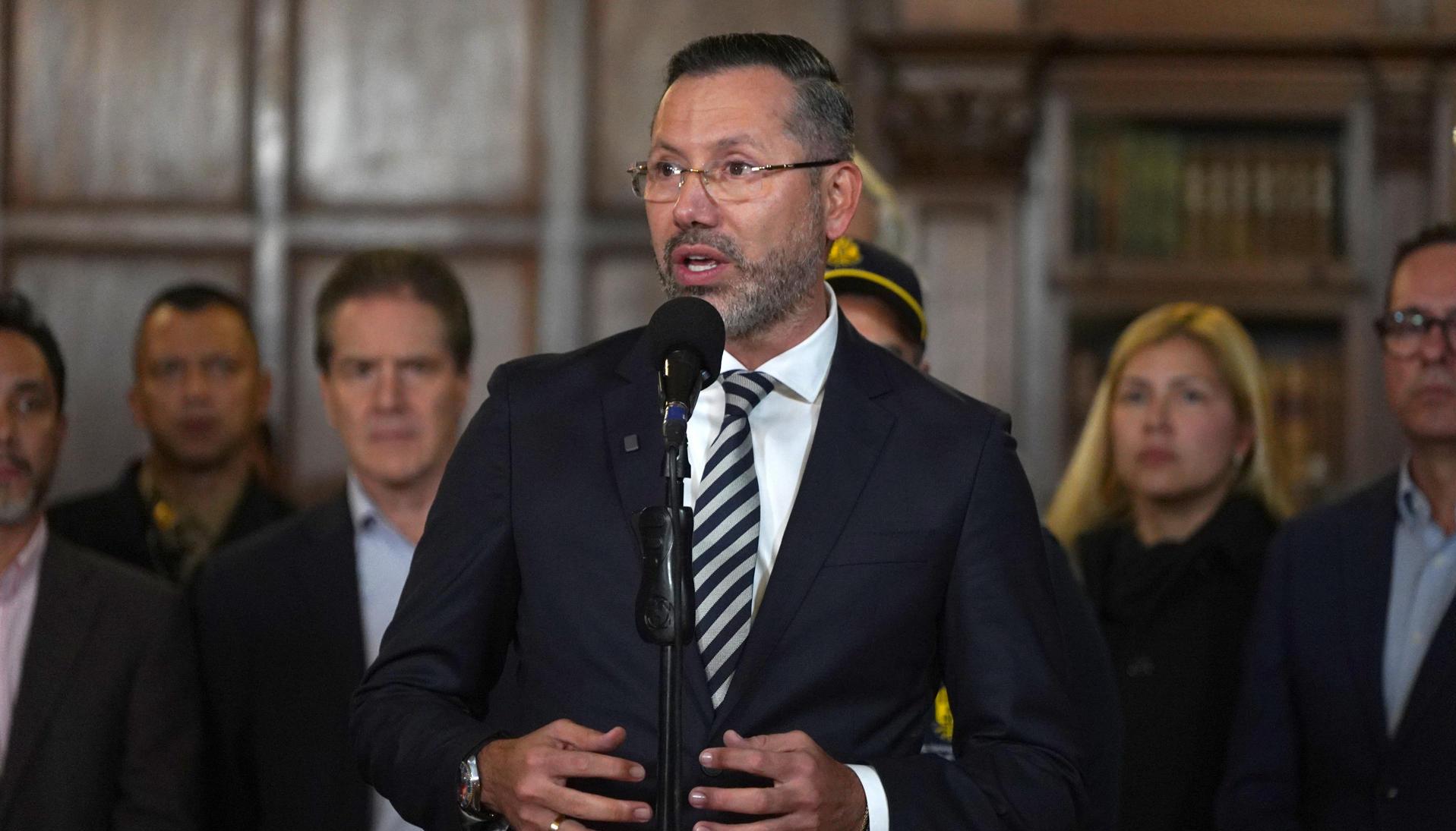 El ministro de Vivienda, Jaime Andrés Beltrán.