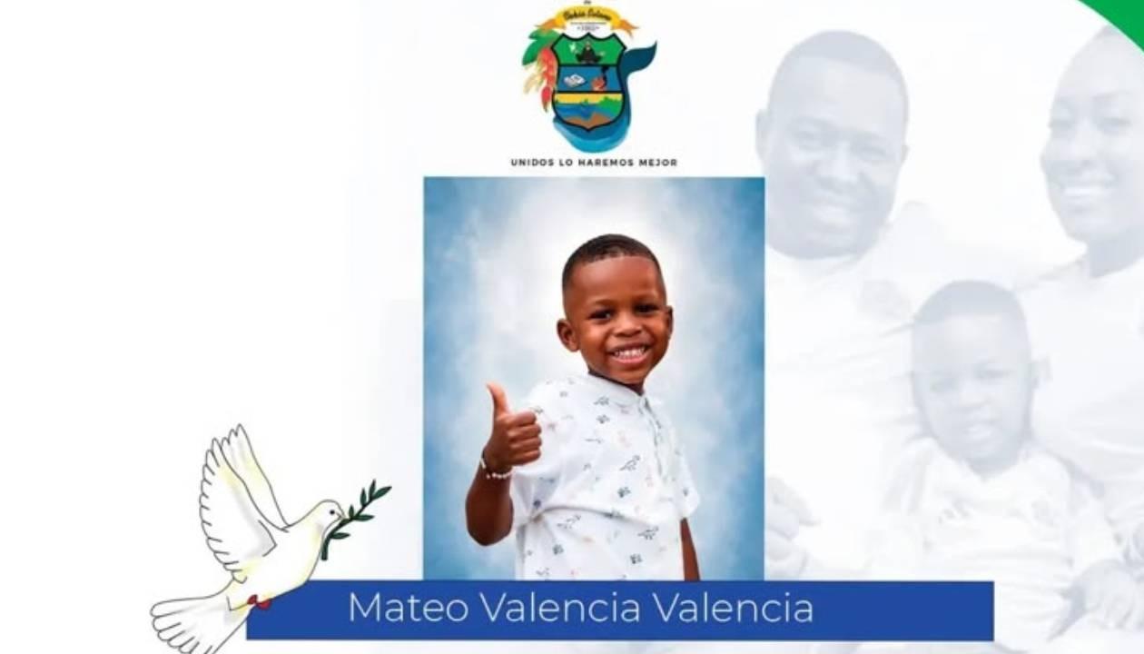 El pequeño Mateo Valencia Valencia