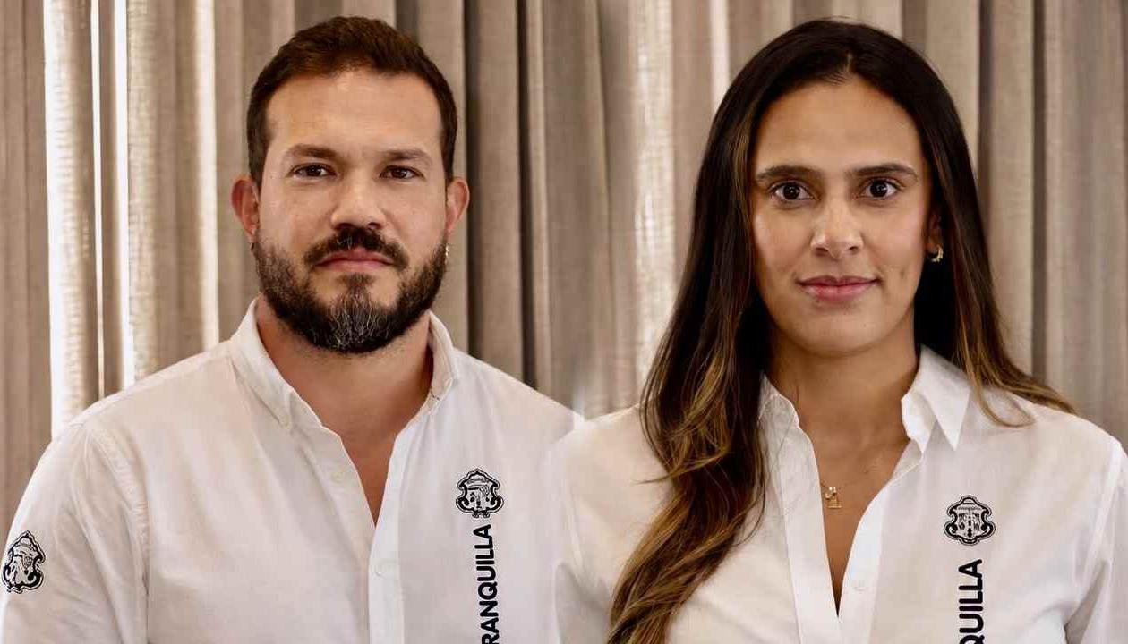 El secretario de Cultura, Johnny Insignares, y la jefe de Oficina de Turismo, Erika Grau.