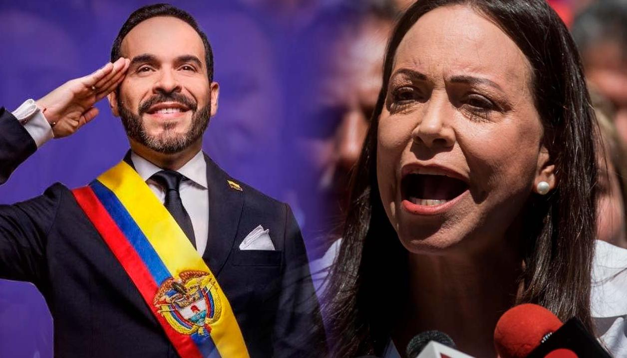 Abelardo De La Espriella﻿ y María Corina Machaco