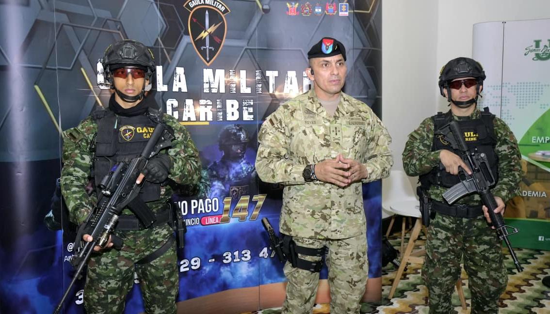 El Gaula Militar está presto para atender los casos de extorsión y proteger a los comerciantes. 
