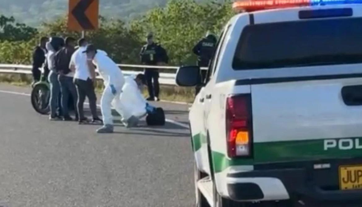 Troncal del Caribe donde fue encontrado el cuerpo. 