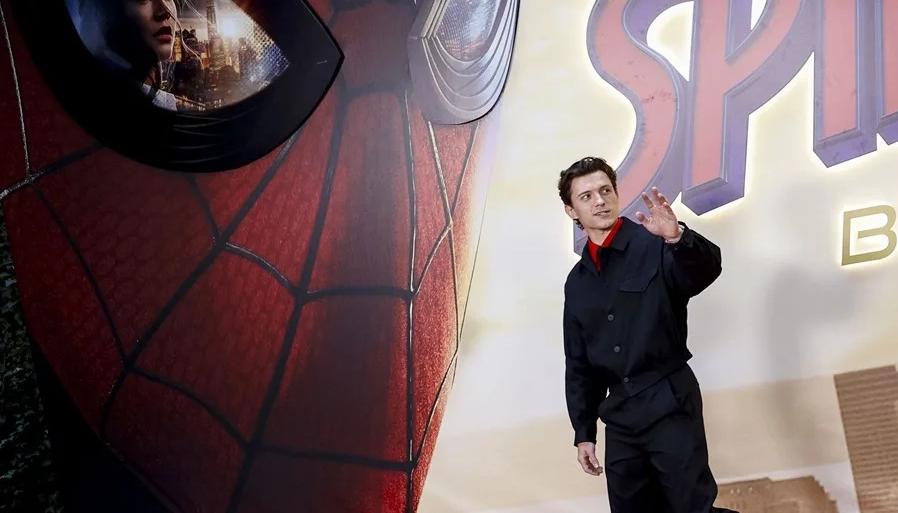El actor Tom Holland durante la presentación de la película ‘Spider-Man: Brand New Day'.