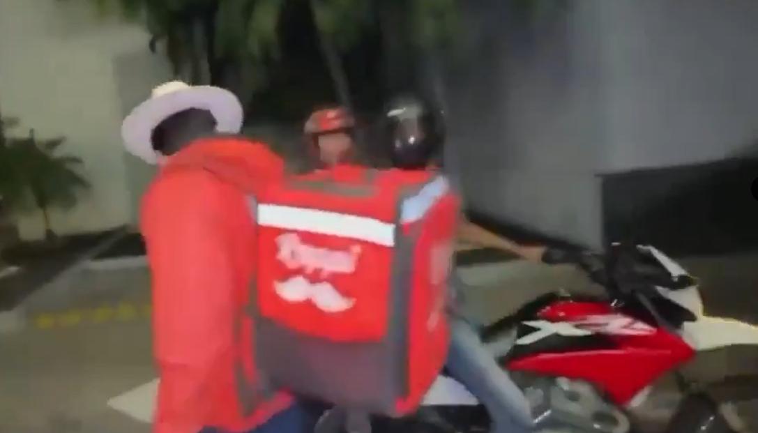 Momento del ataque a bala.