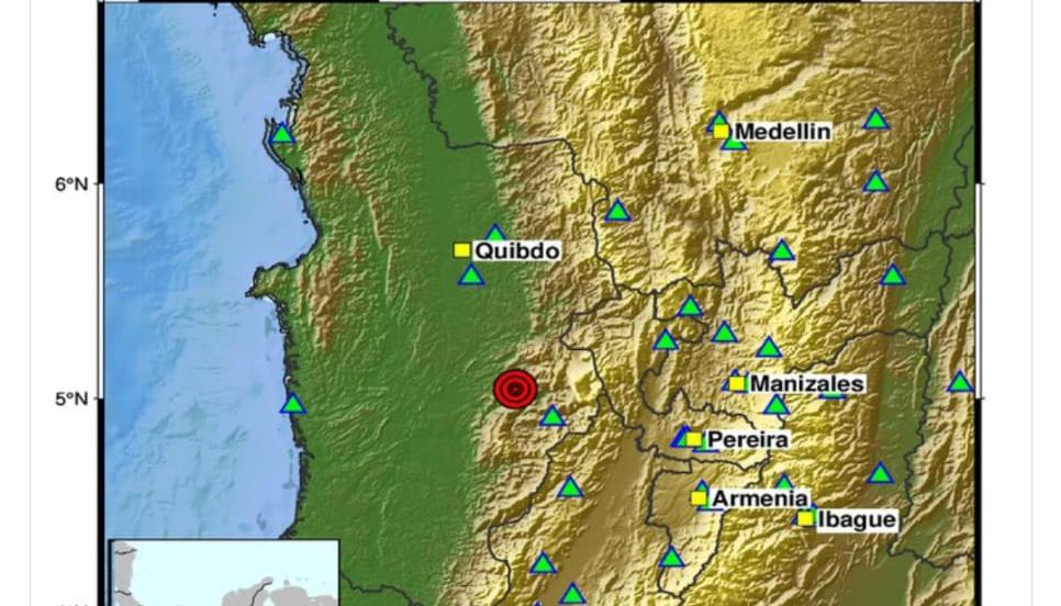 Informe oficial del SGC sobre el terremoto del lunes