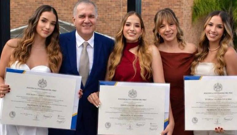 La familia Saavedra, víctimas del terremoto en Cali. 