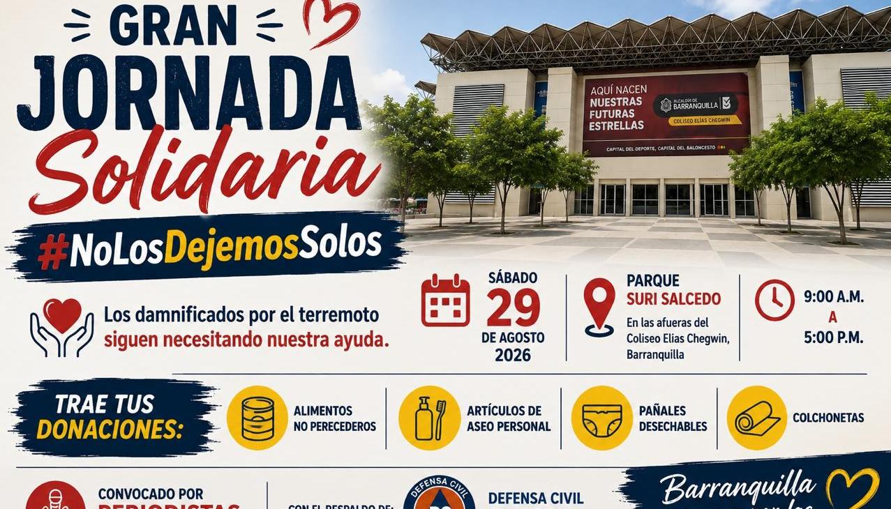 Jornada de Solidaridad por los damnificados del terremoto
