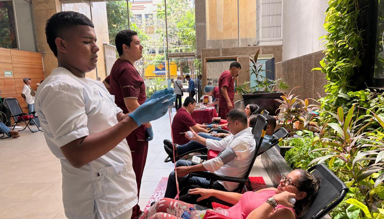 La jornada de recolección de sangre continuará los días 18, 19 y 20 de agosto.
