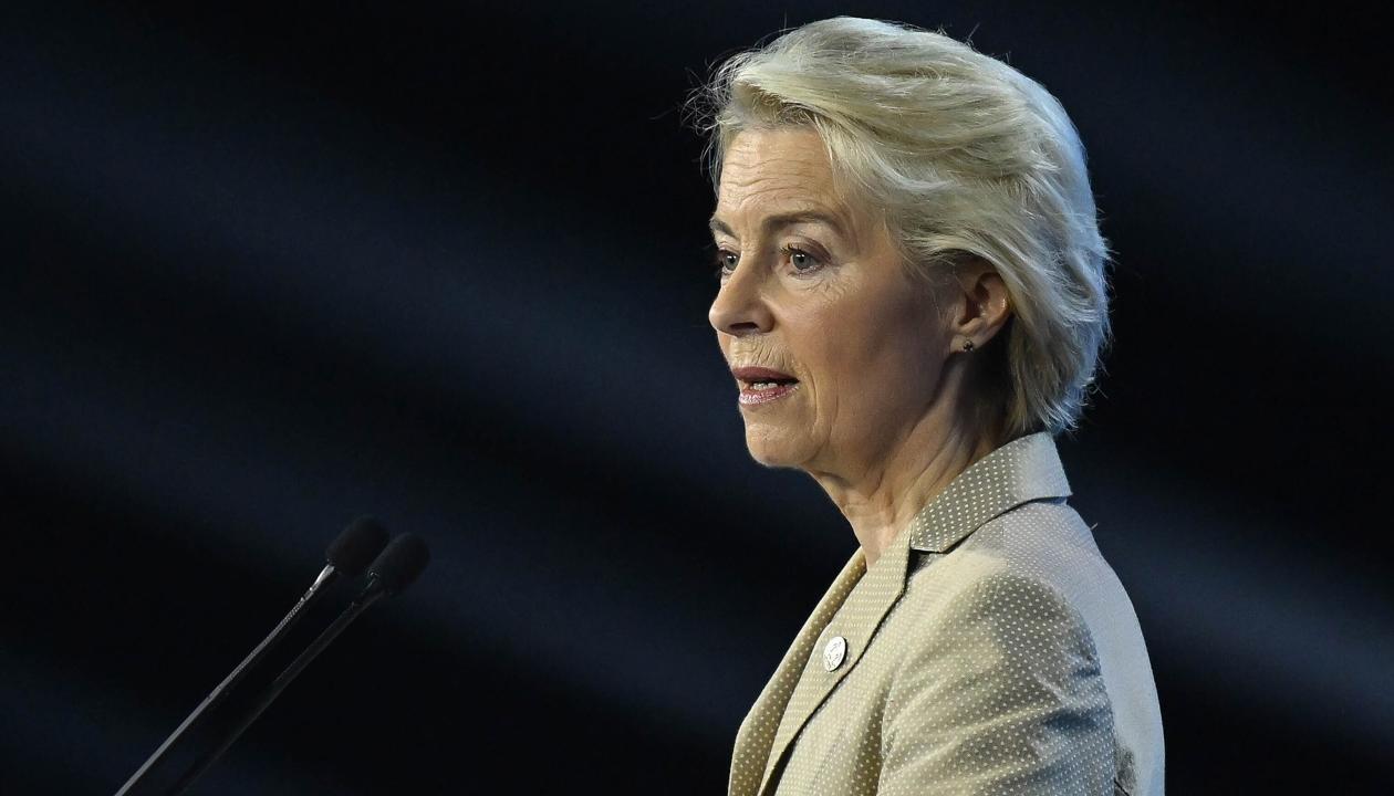 La presidenta de la Comisión Europea, Ursula von der Leyen.