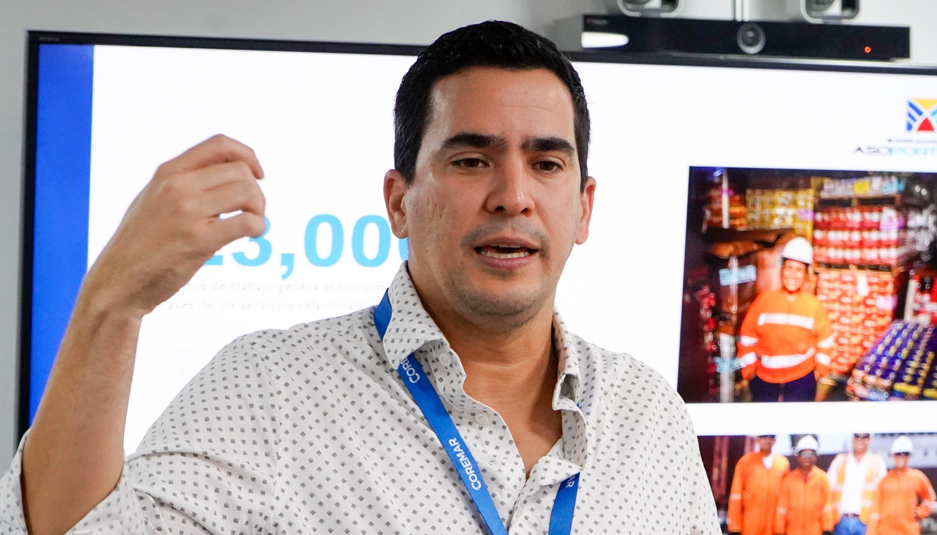 Lucas Ariza, director Ejecutivo de Asoportuaria.