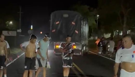 La víctima murió en el lugar del accidente. 