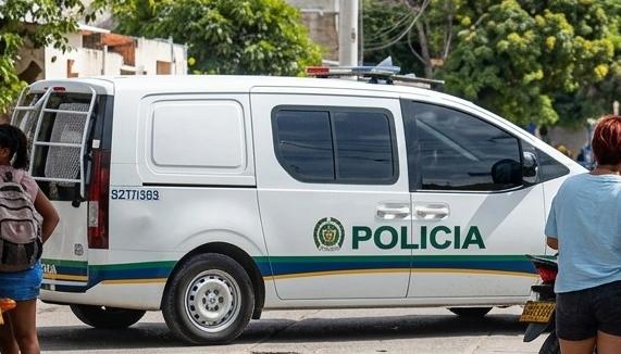 Lugar del asesinato en el barrio Los Olivos